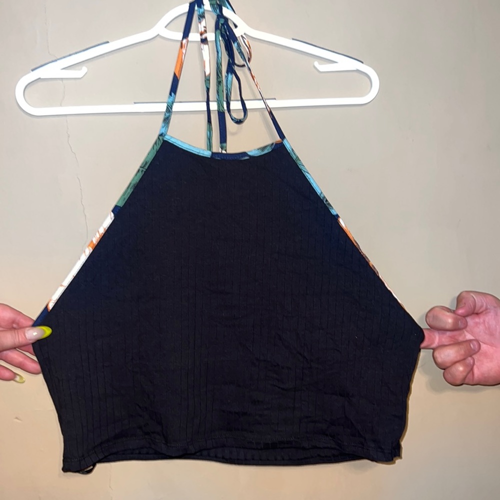 SHEIN halter crop top